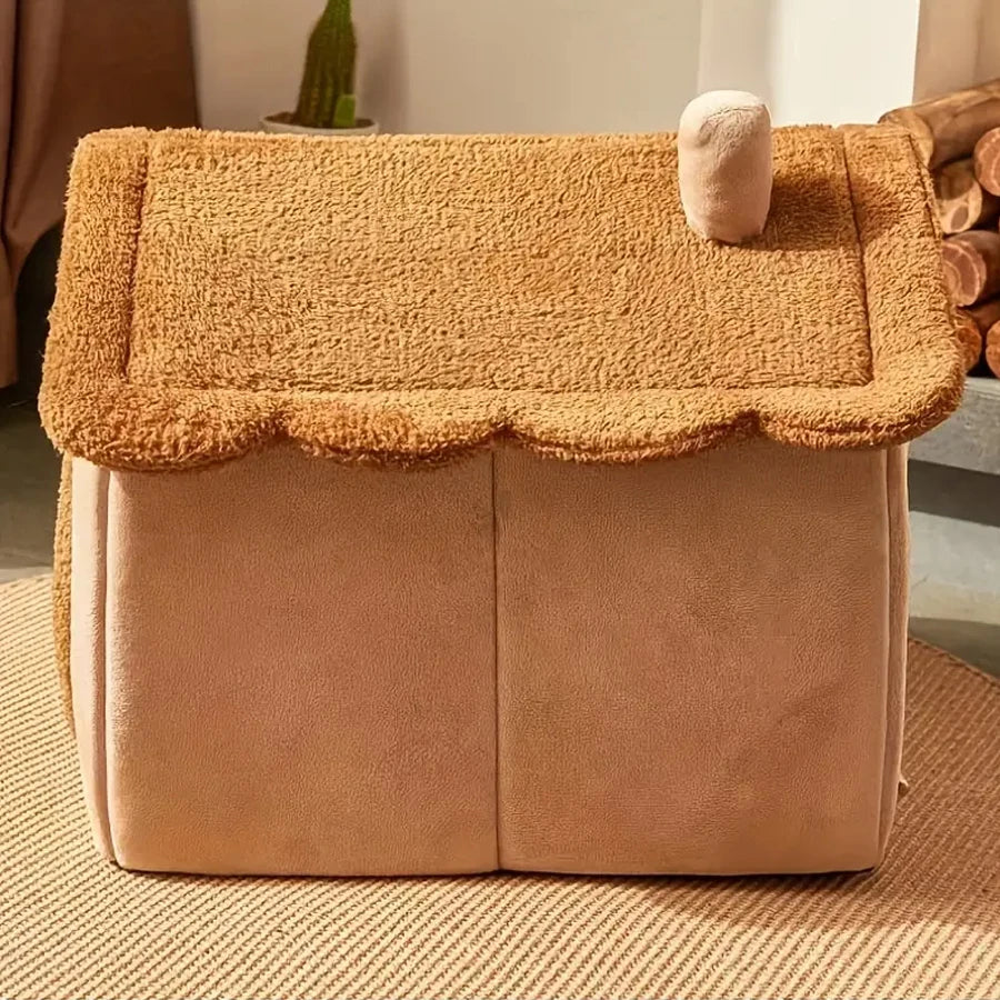 The Cozy Cubby: Foldable, Washable, Purr-fectly Snug Pet House! π‘π»πΆ