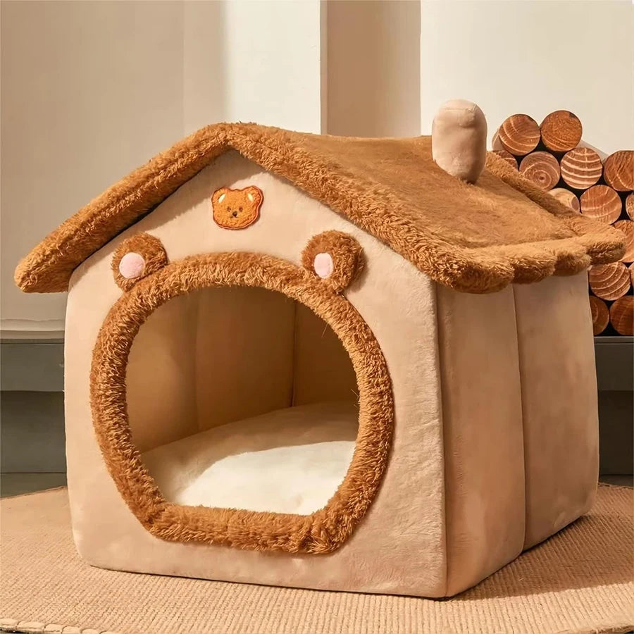 The Cozy Cubby: Foldable, Washable, Purr-fectly Snug Pet House! π‘π»πΆ